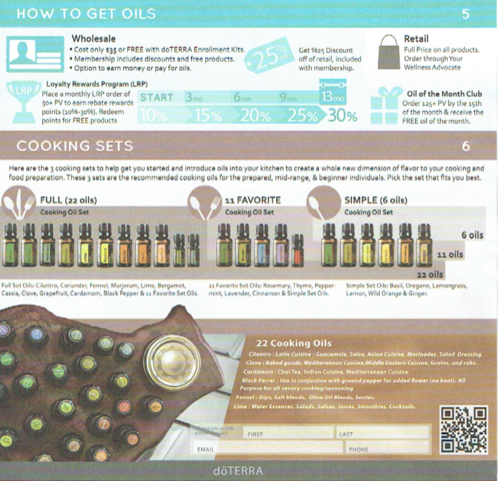 Cooking oils sets-small