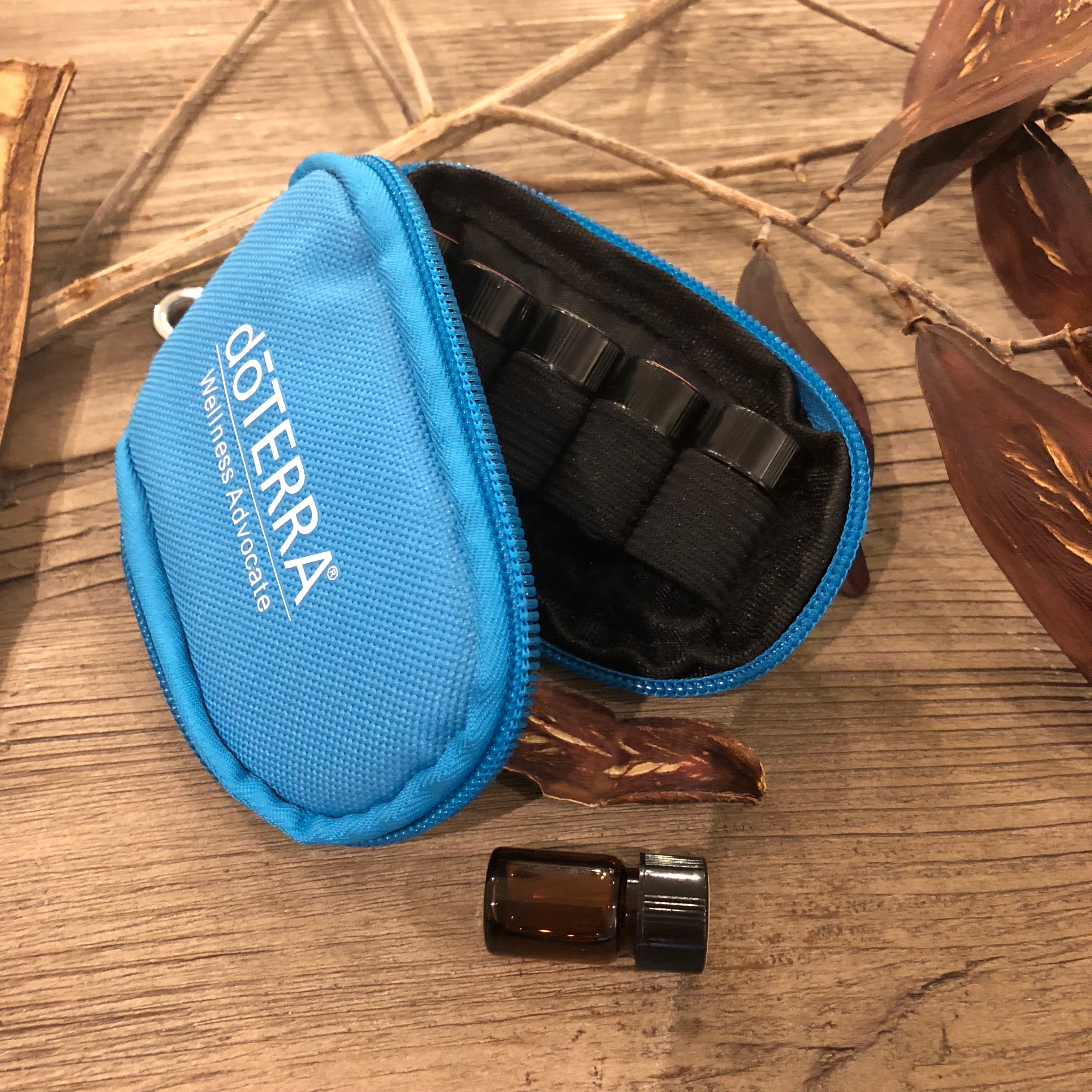 Doterra key chain blue 5