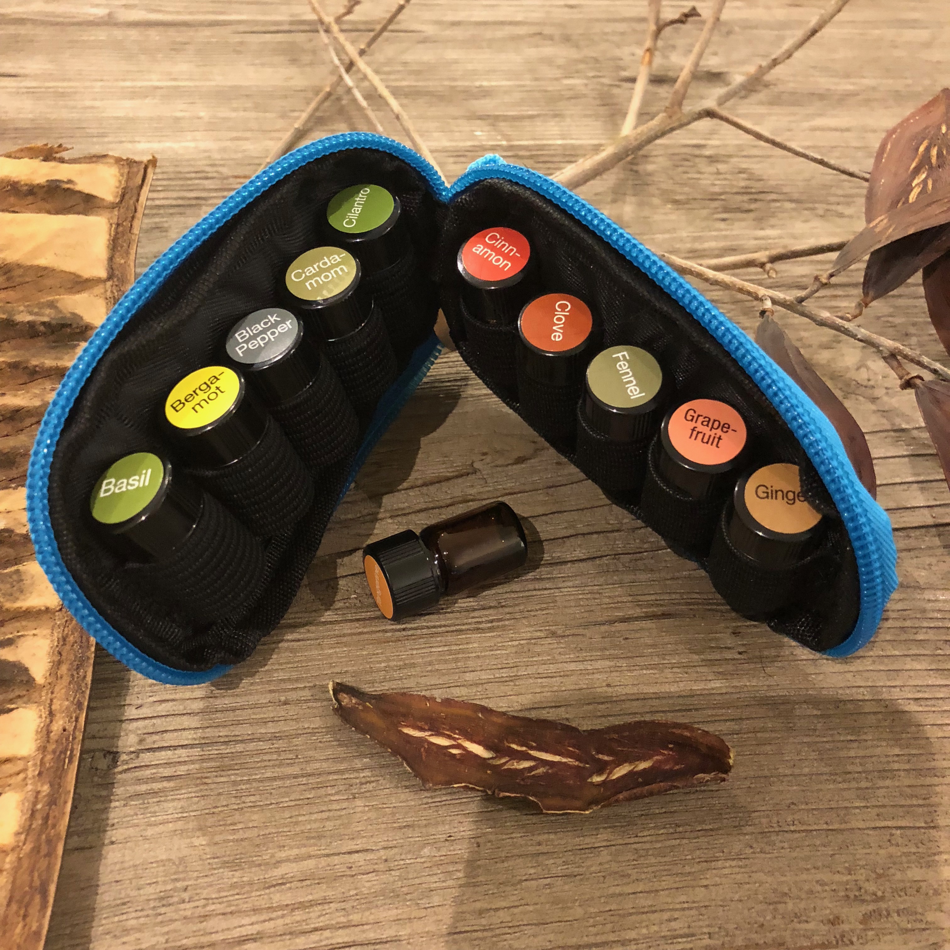 Doterra key chain blue 6