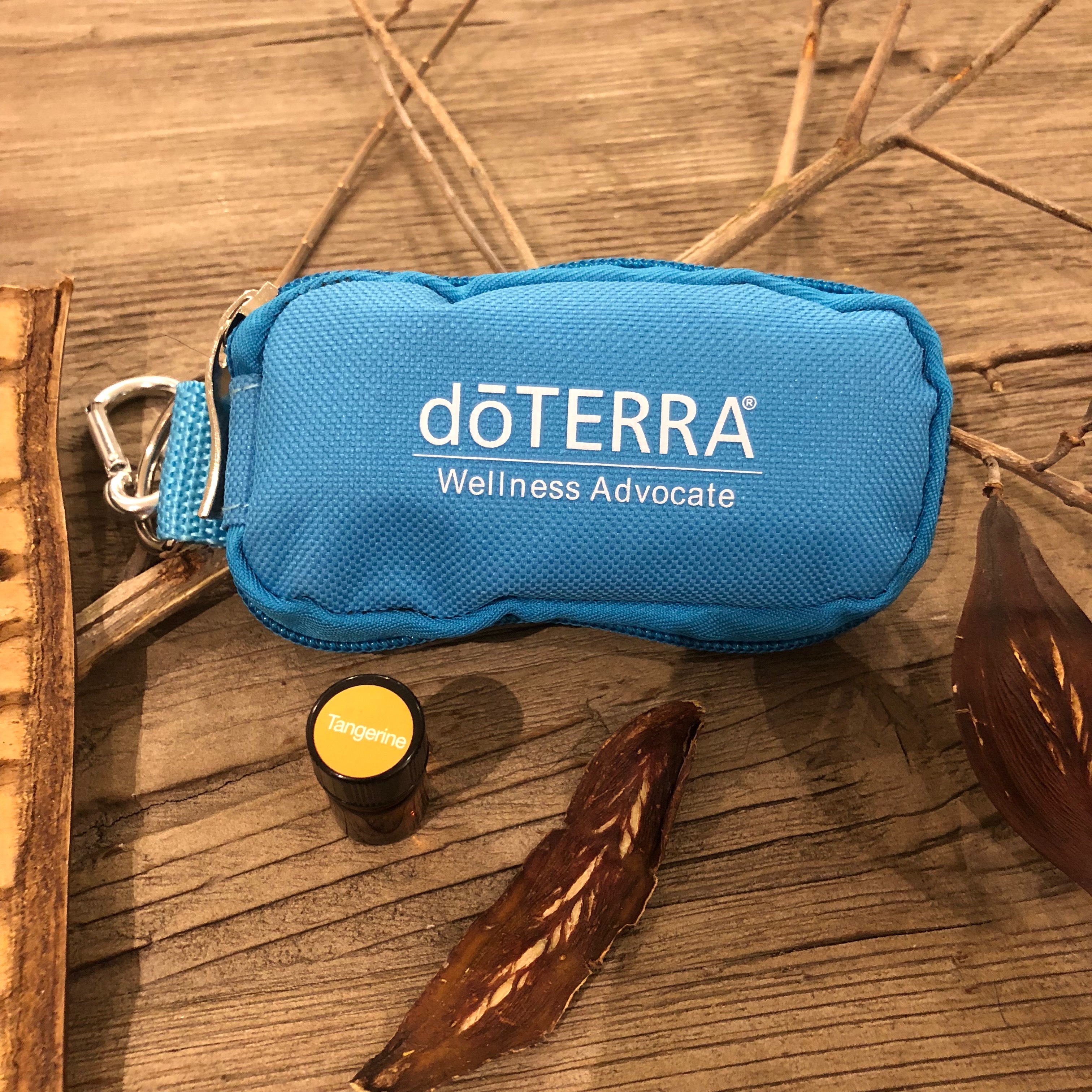 Doterra key chain blue 7