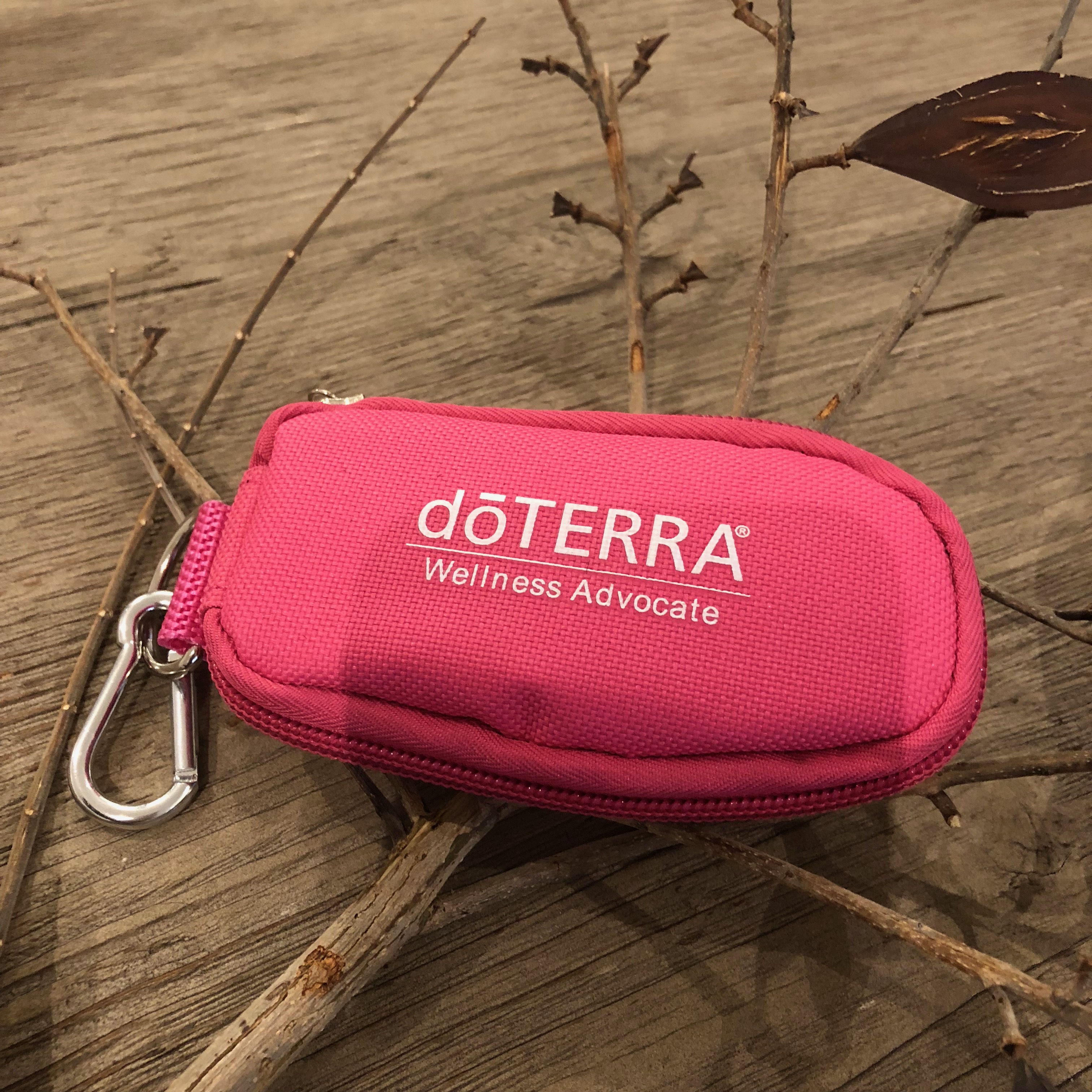 Doterra key chain pink