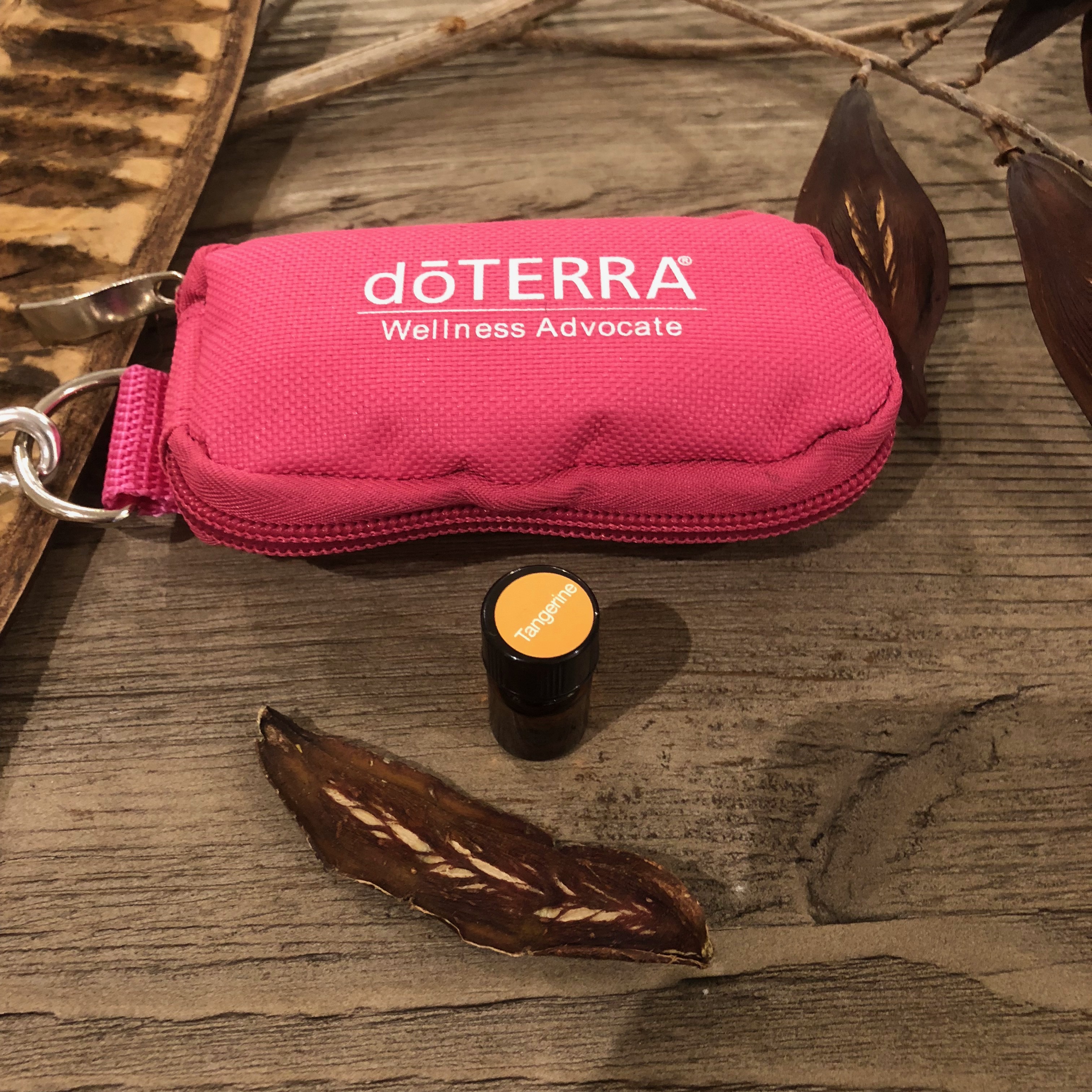 Doterra key chain pink 5