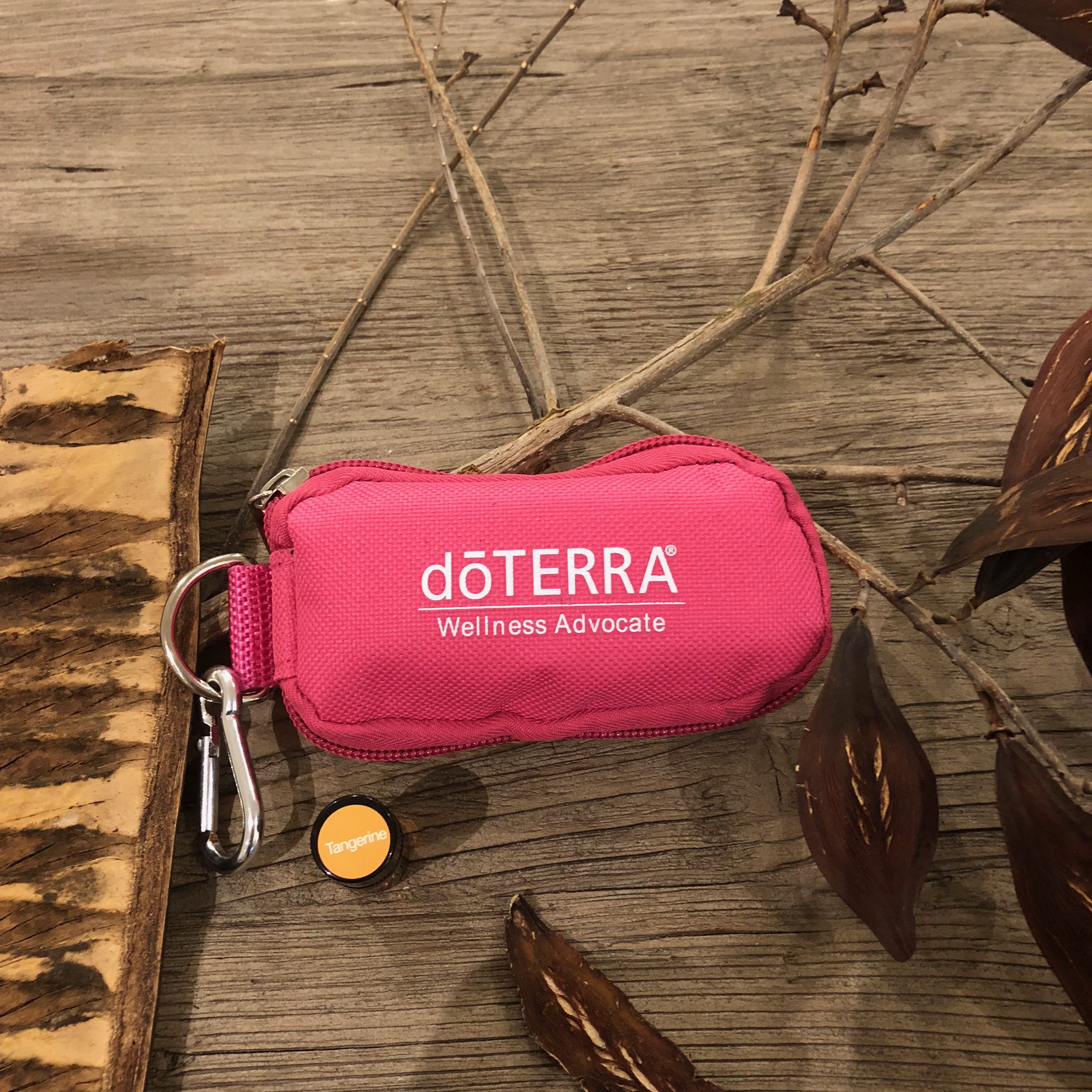 Doterra key chain pink 6