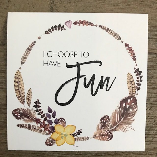 Fueled with Joy Affirmation cards 2